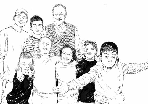 Gruppenbild_Guenther_Kinder_Illustration